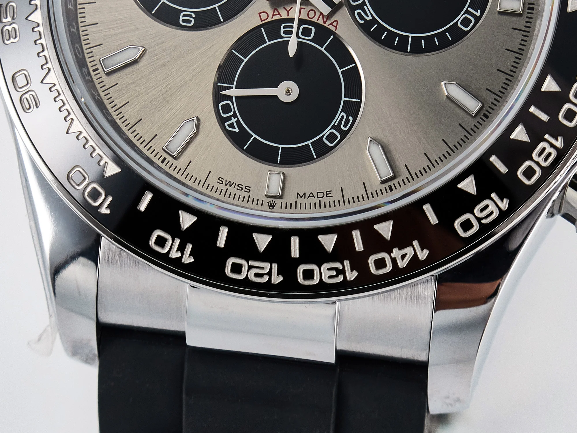 Daytona 126519 QF 1:1 Best Edition Gray/Black Dial on Oysterflex Strap SH4131 V6(Gain Weight)