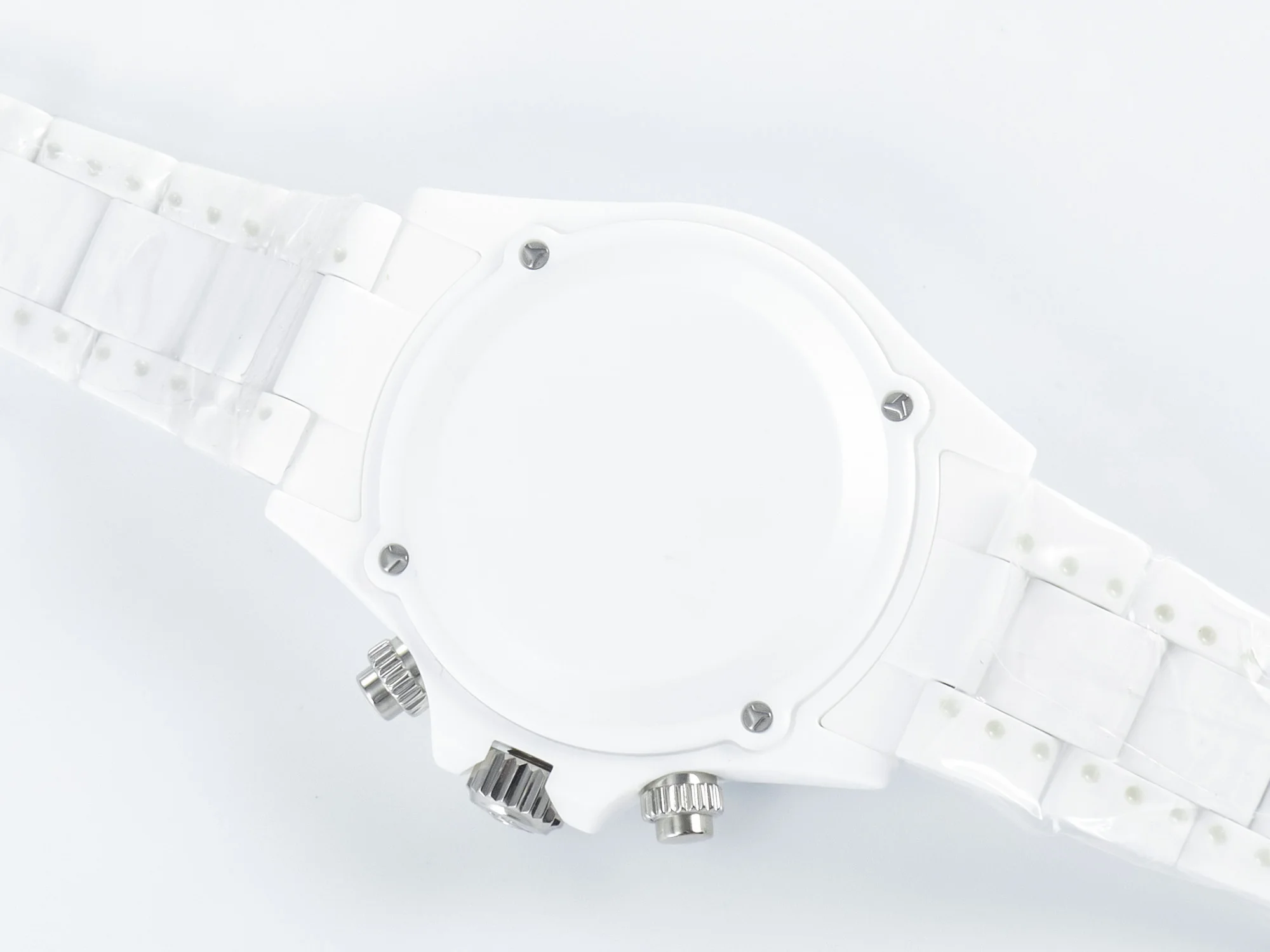 Daytona AET White Solid Ceramic Case and Bracelet Avocado Green Dial N6F 1:1 Best Edition DD4801