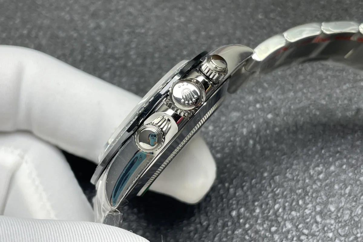Daytona Lime Green Racing Dial in White Gold
