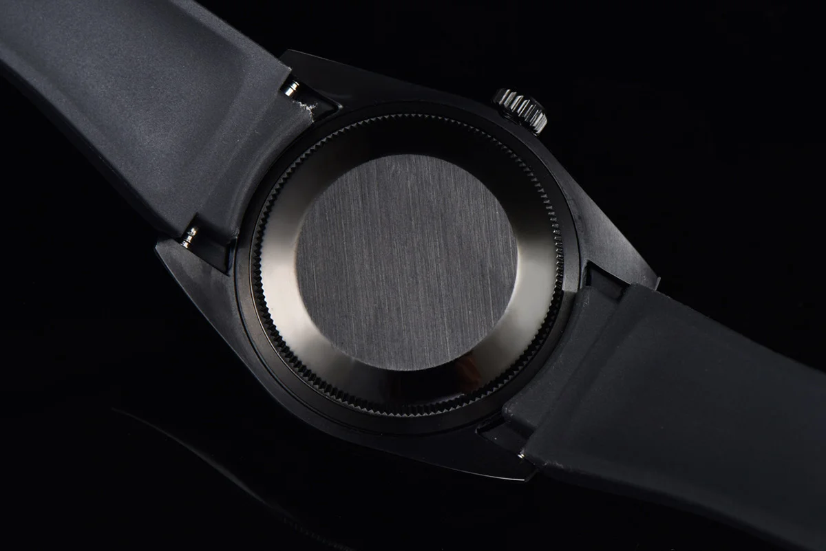 DIW Milgauss Carbon on Black Rubber Strap