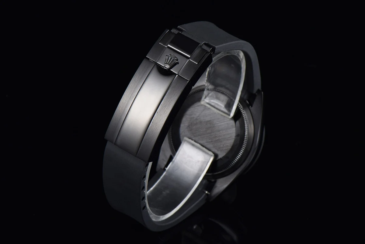 DIW Milgauss Carbon on Black Rubber Strap