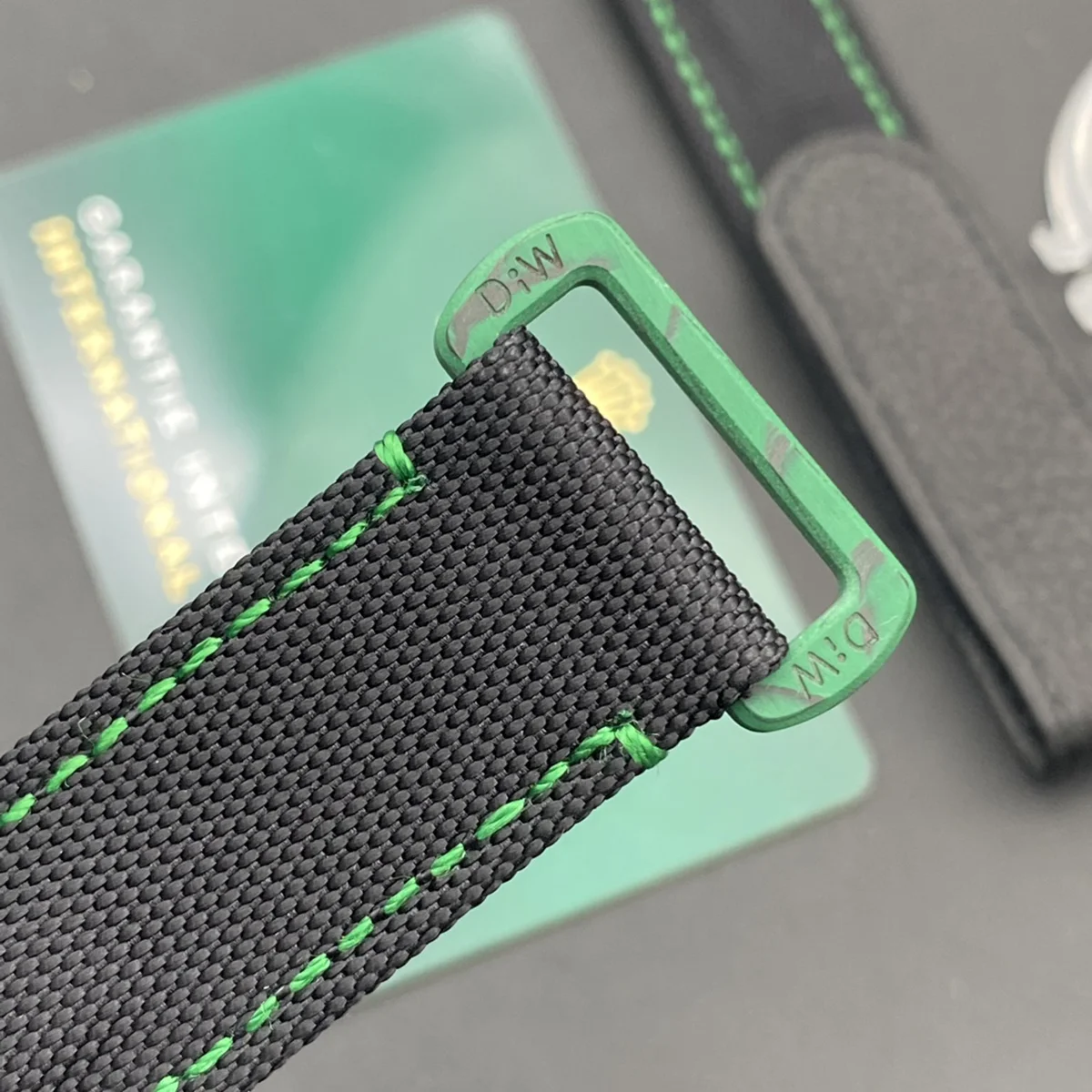 DIW Submariner Green Carbon