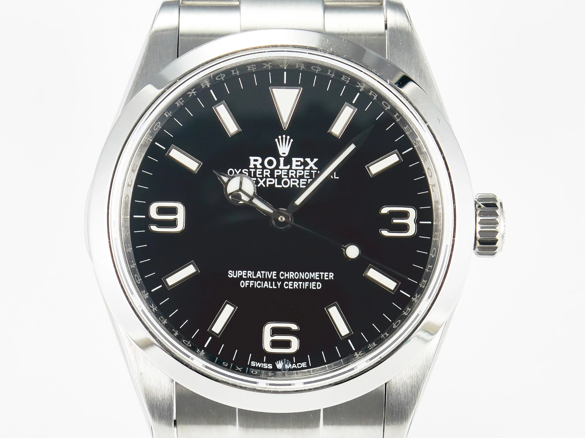 Explorer 36 904L Steel KRF 1:1 Best Edition Black Dial on SS Bracelet PT5000 V2