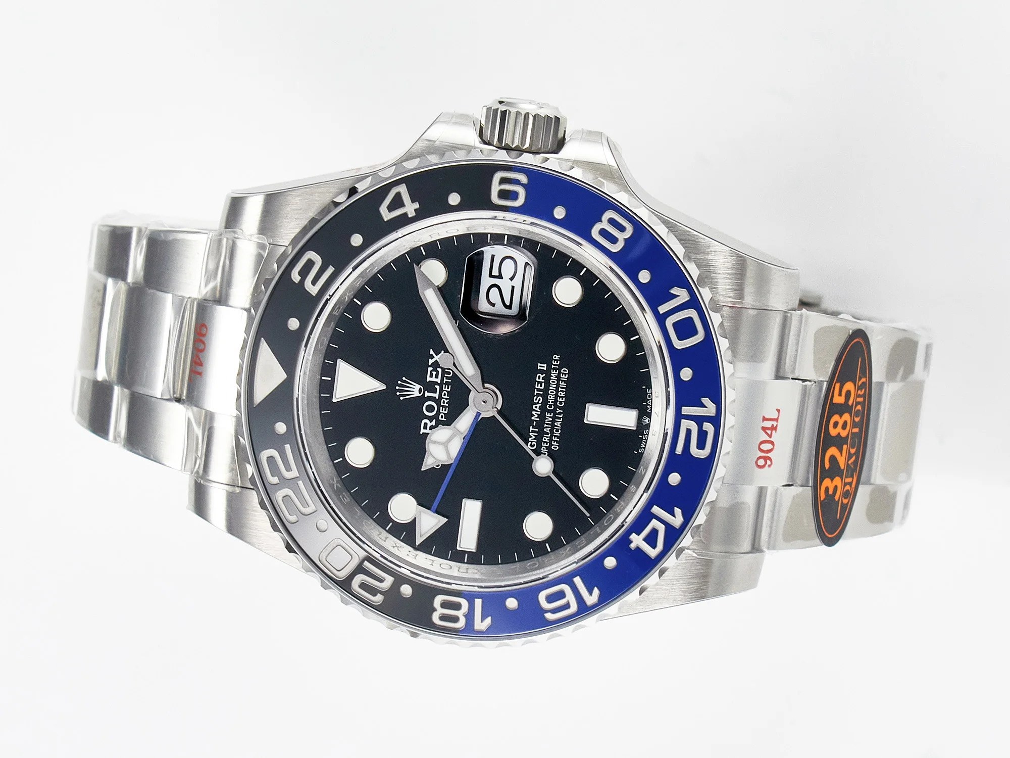 GMT-Master II 126710 BLNR Blue/Black Ceramic QF 1:1 Best Edition on Oyster Bracelet VR3285 CHS