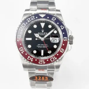 GMT-Master II 126710 BLRO Blue/Red Ceramic QF 1:1 Best Edition on Oyster Bracelet VR3285 CHS