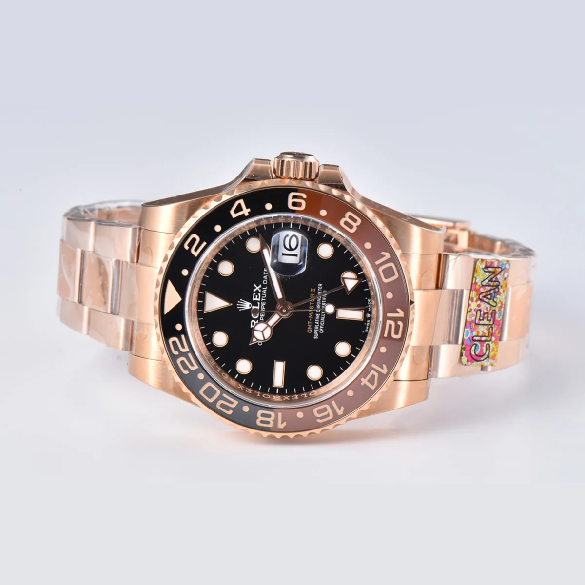 GMT Master II 126715CHNR “Rootbeer” in Everose Gold