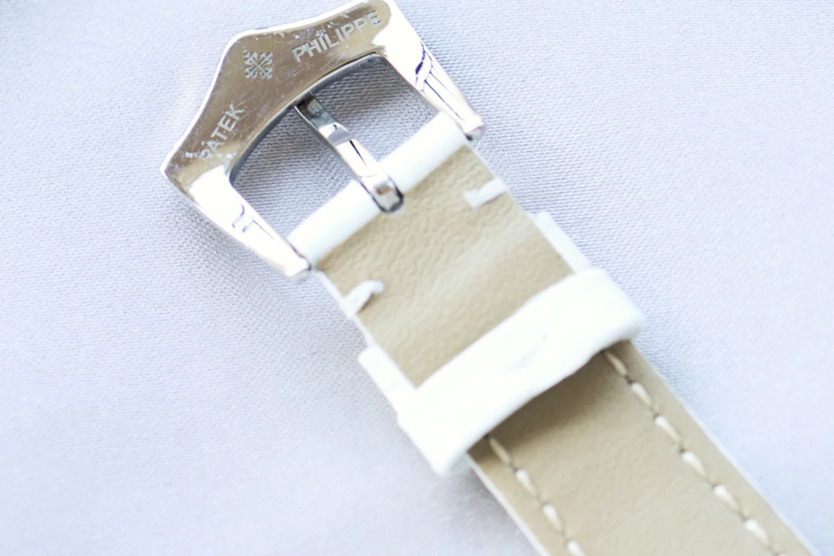 Grand Complications Ladies First Perpetual Calendar in White Gold on Leather Strap