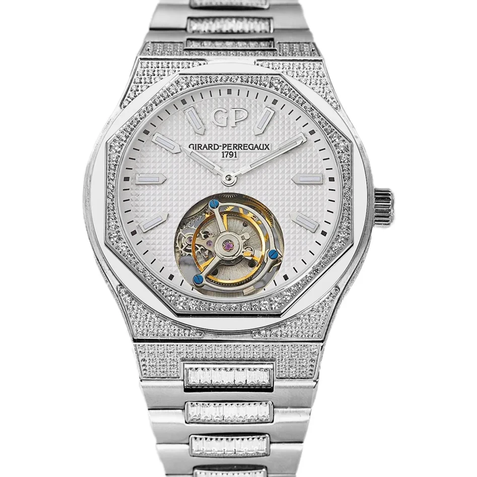 Laureato Tourbillon White Dial in Titanium