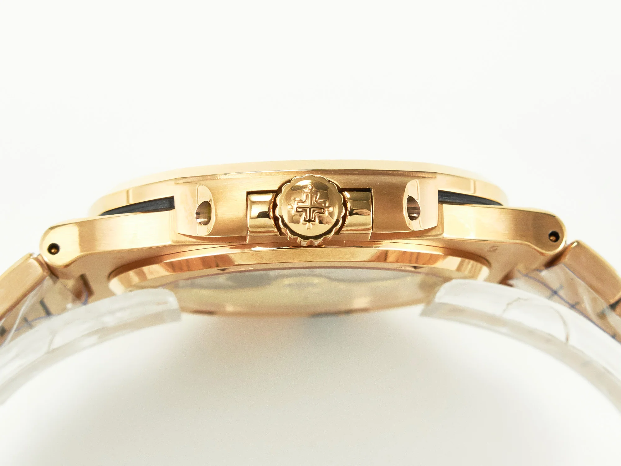 Nautilus 5711/1R-001 RG 3KF 1:1 Best Edition Brown Textured Dial on RG Bracelet Super Clone 26-330