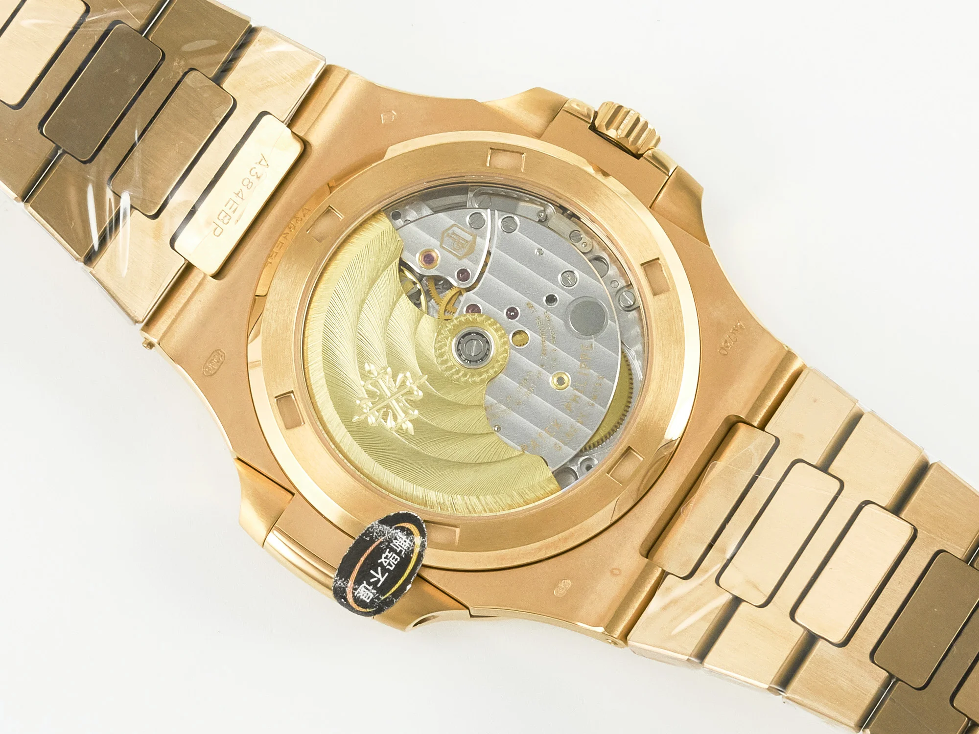 Nautilus 5711/1R-001 RG 3KF 1:1 Best Edition Brown Textured Dial on RG Bracelet Super Clone 26-330