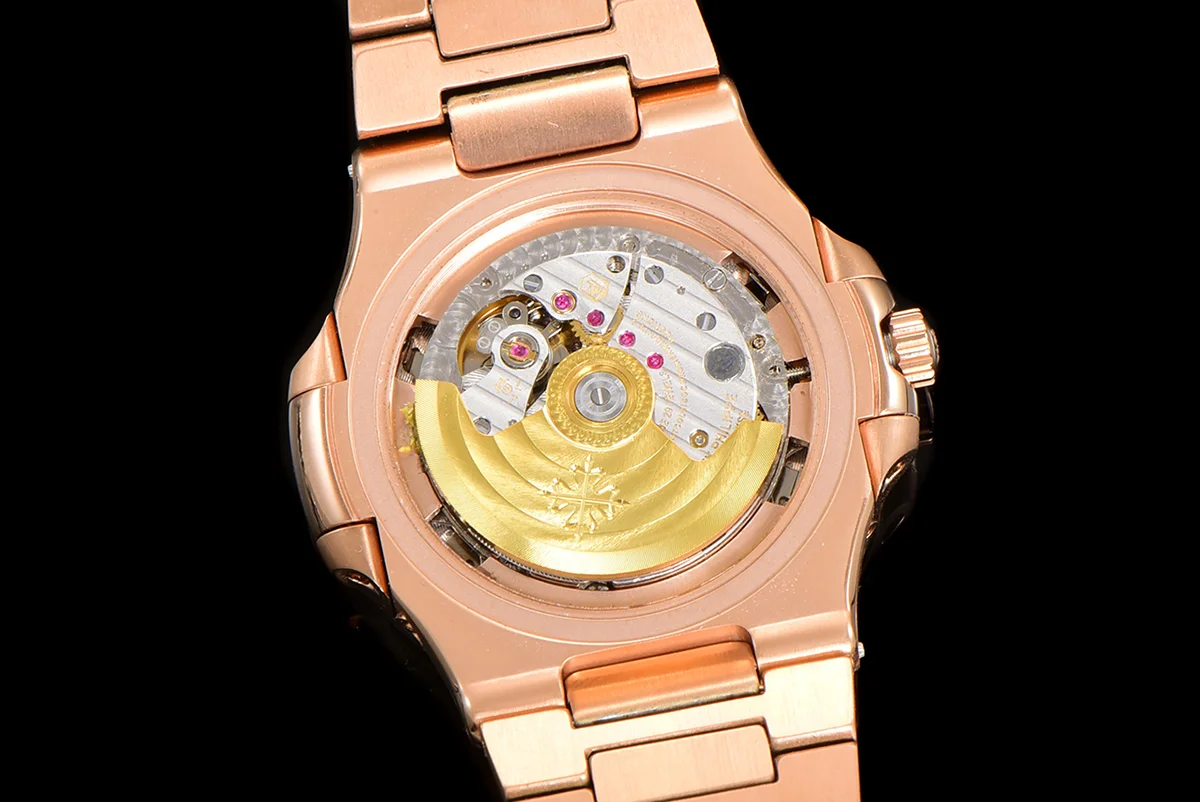 Nautilus 5740 White Dial in Rose Gold