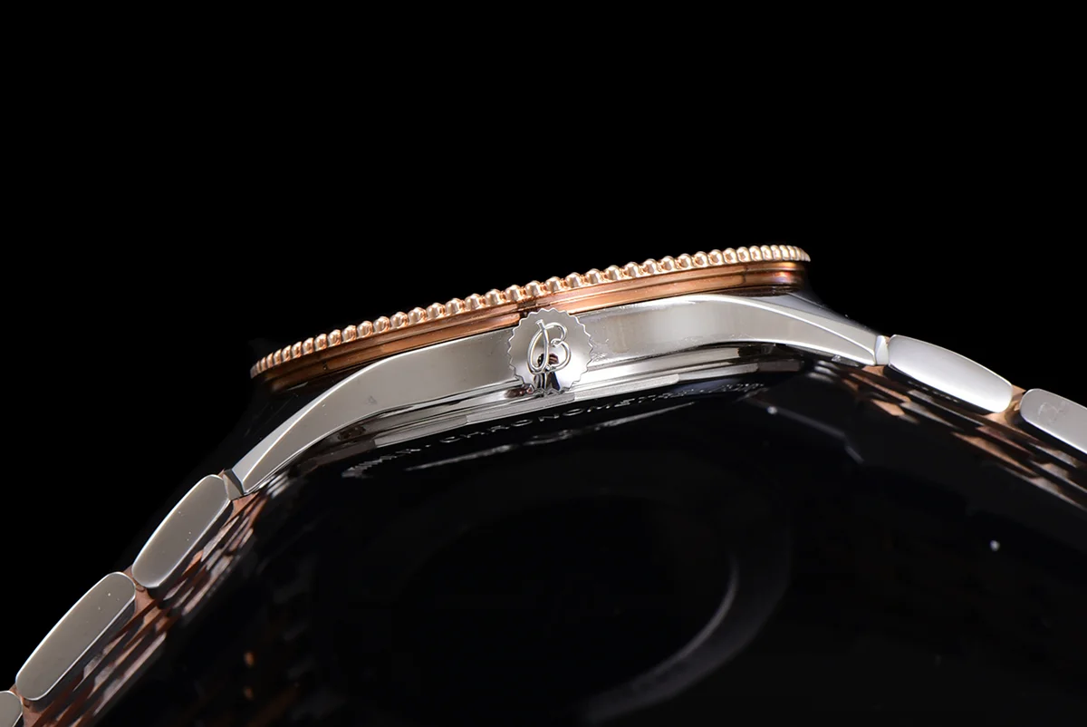 Navitimer Automatic 41 Grey Dial in Steel/Rose Gold on Bracelet