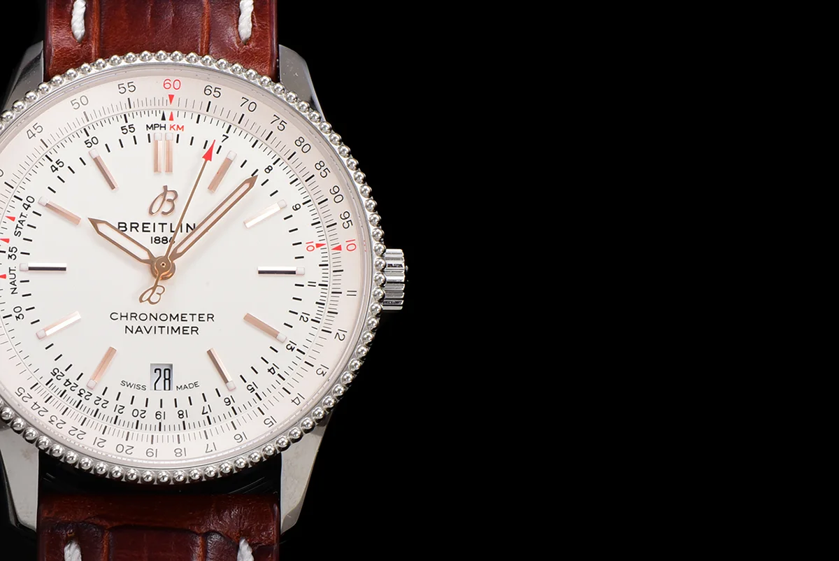 Navitimer Automatic 41 White Dial in Steel