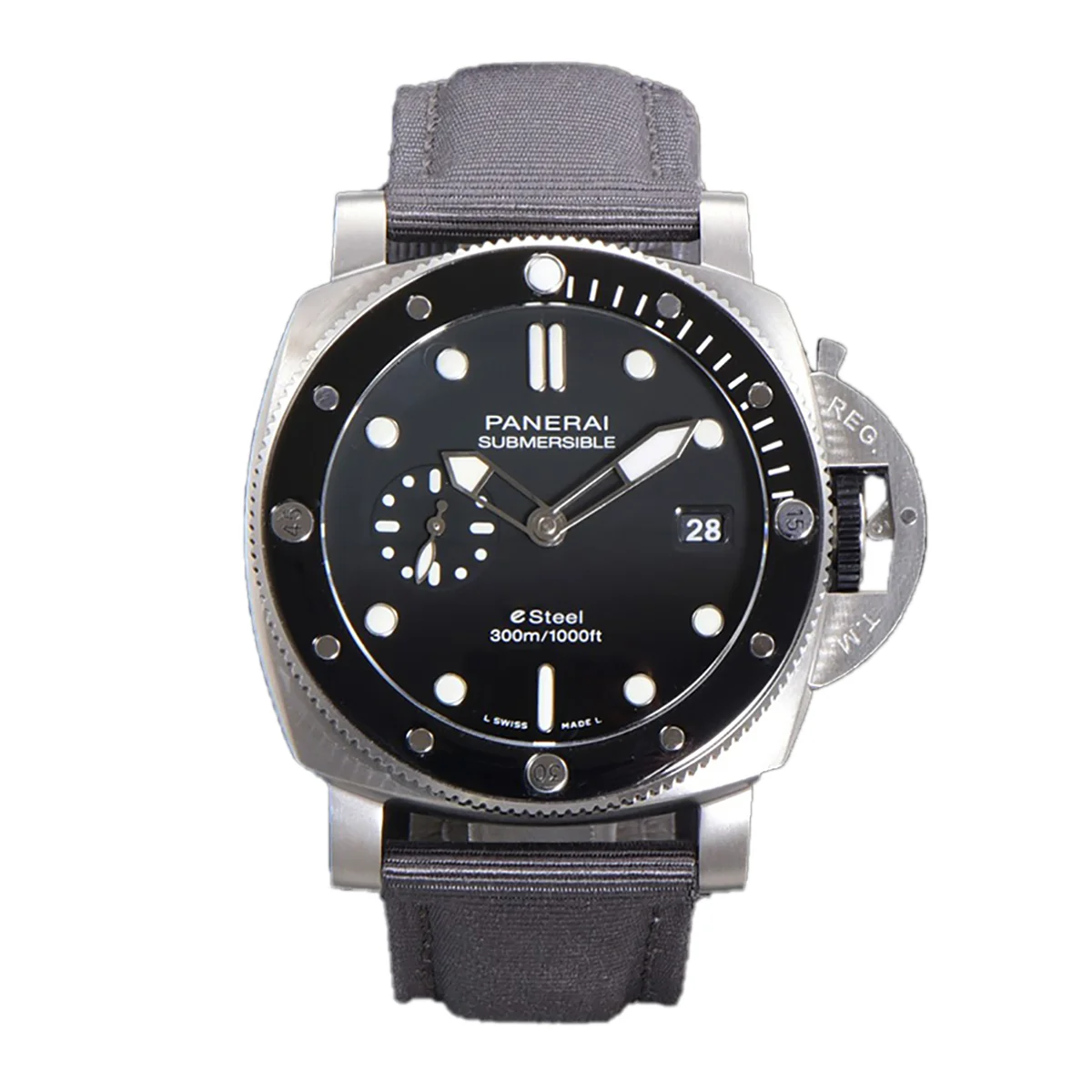 PAM1288 Submersible QuarantaQuattro ESteel™ Grigio Roccia 44mm