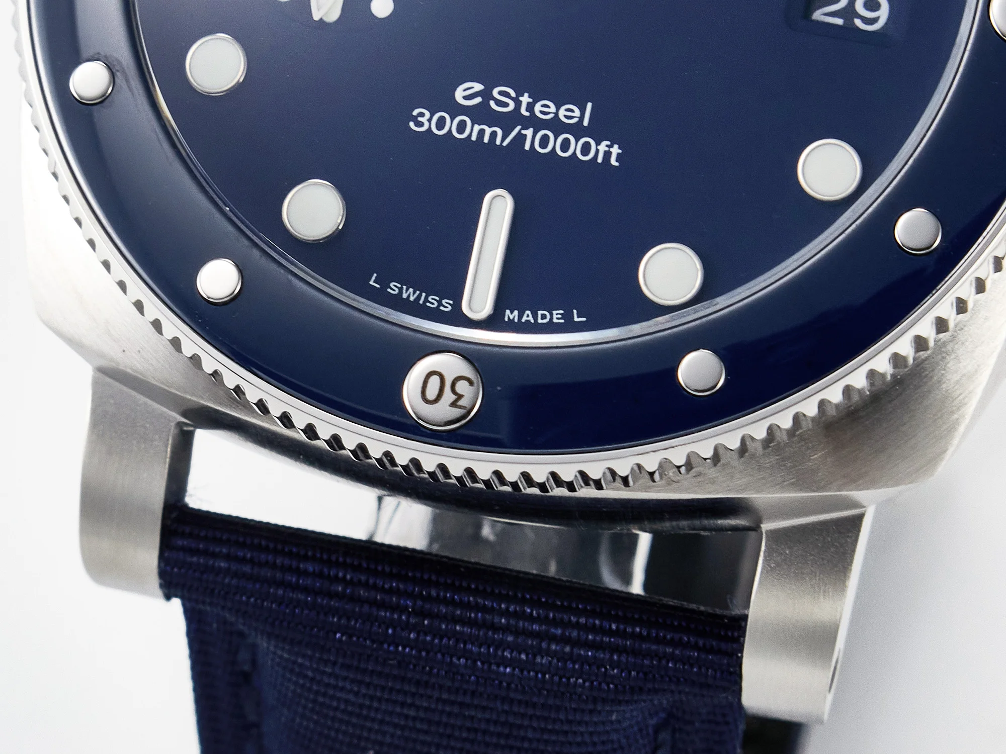 PAM1289 V TTF 1:1 Best Edition Blue Dial on Blue Nylon Strap P900