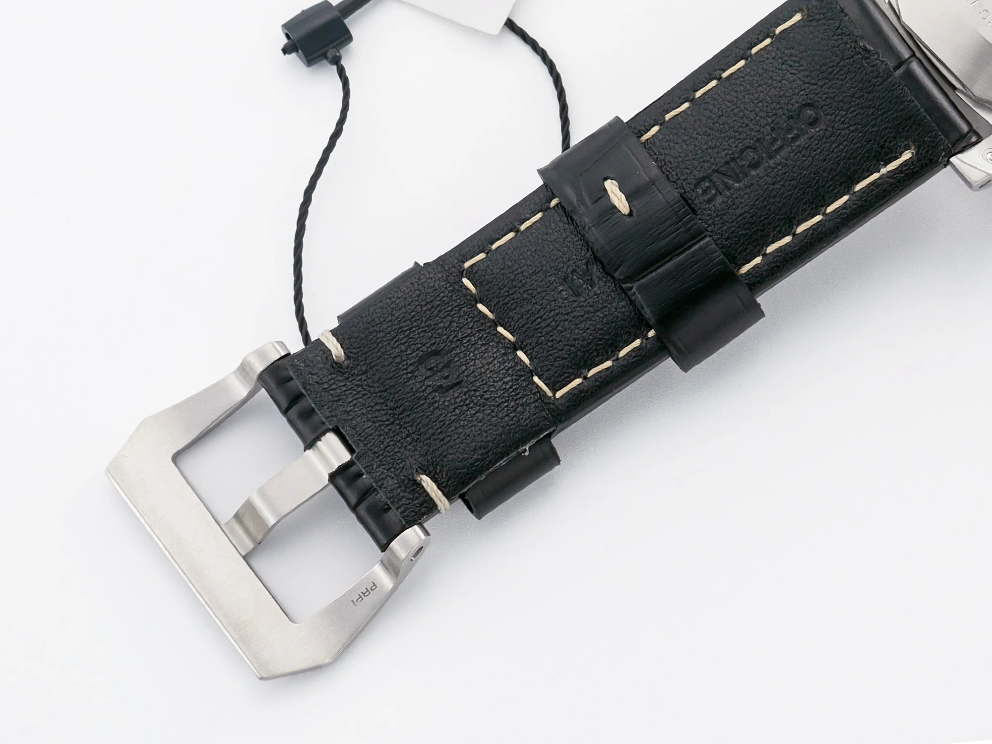 PAM1312 W VSF 1:1 Best Edition Black Dial on Black Leather Strap P.9010 Clone