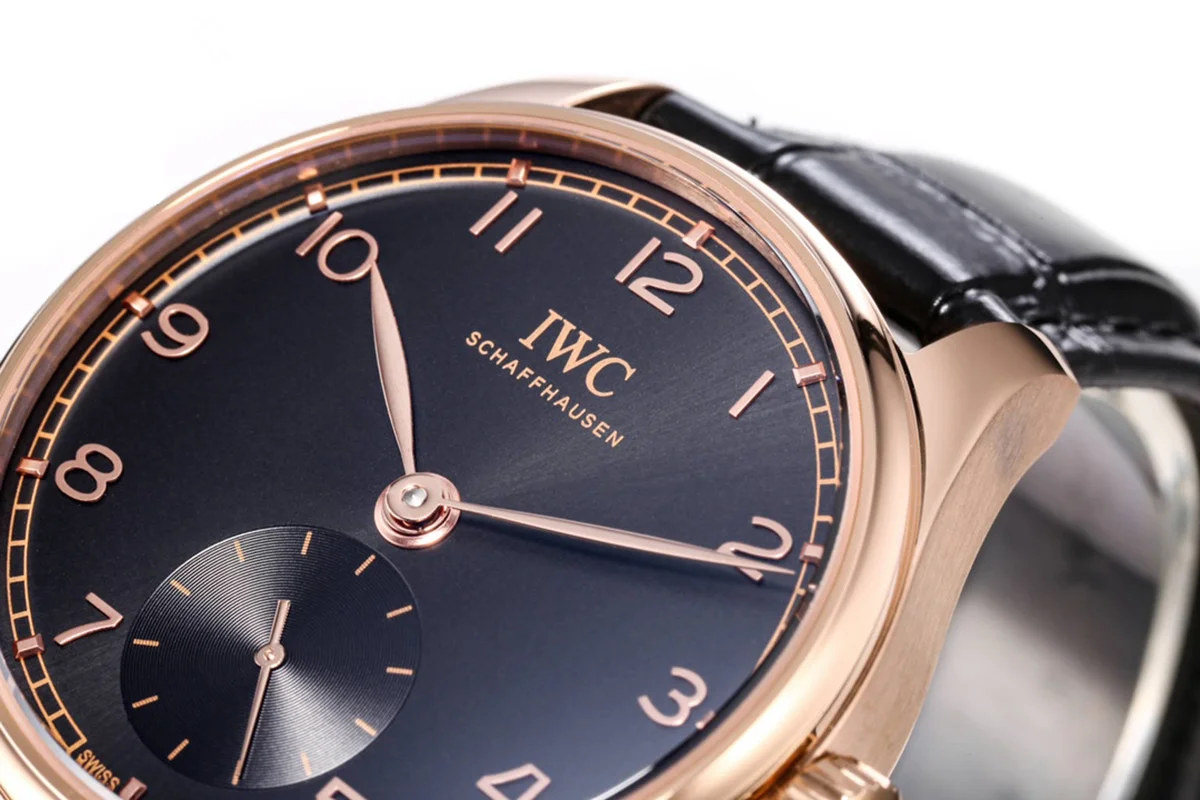Portugieser Automatic 40 IW358401 Black Dial in Rose Gold