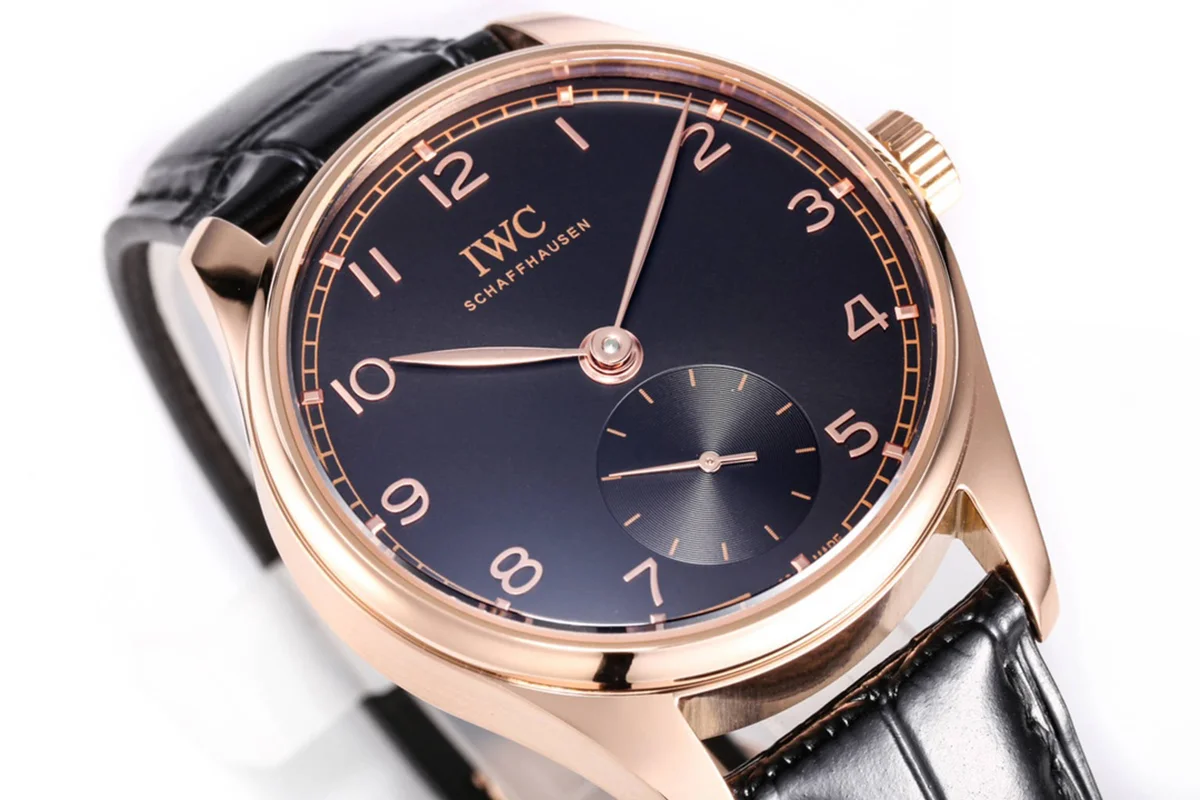 Portugieser Automatic 40 IW358401 Black Dial in Rose Gold