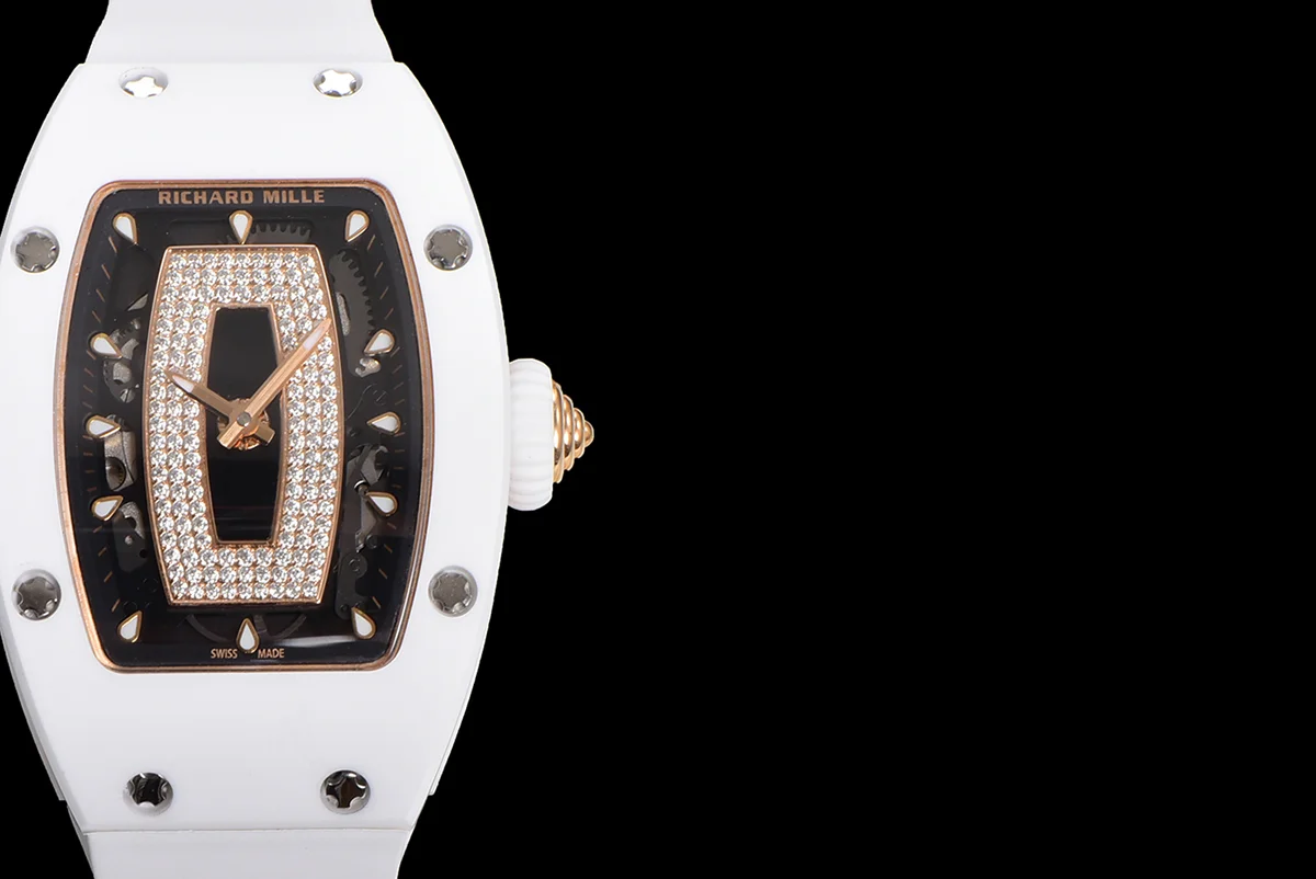 RM 007 Automatic Ladies White Ceramic