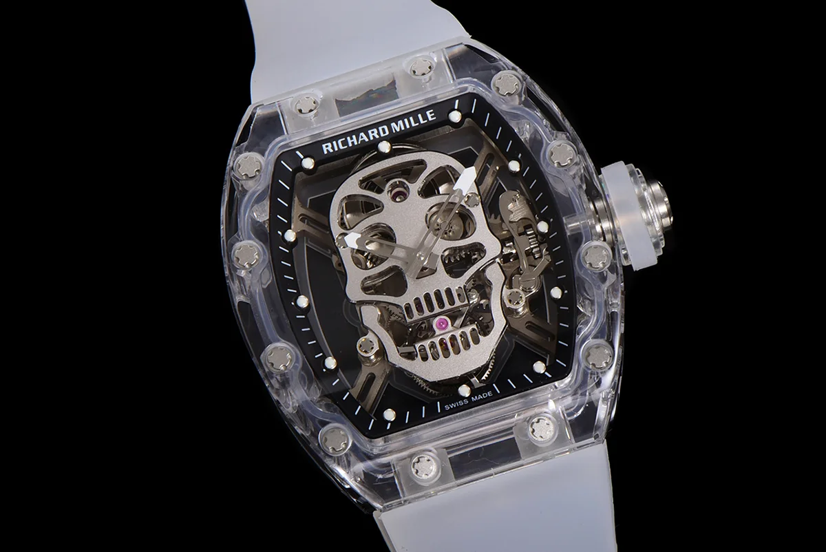 RM 027-01 Tourbillon Sapphire Skull