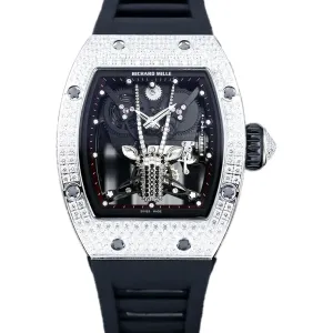 RM 51-05 Oryx Tourbillon in Steel with Diamond Bezel