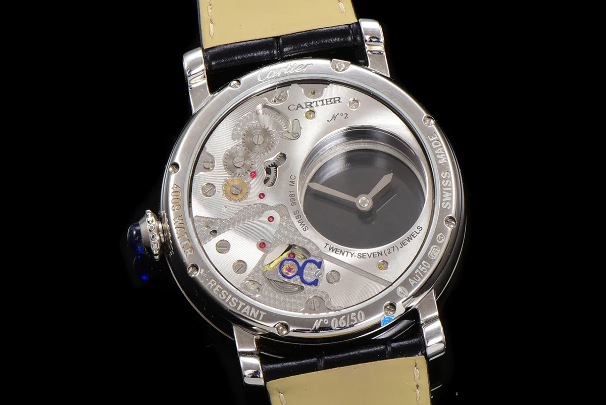 Rotonde De Cartier White Dial in Steel