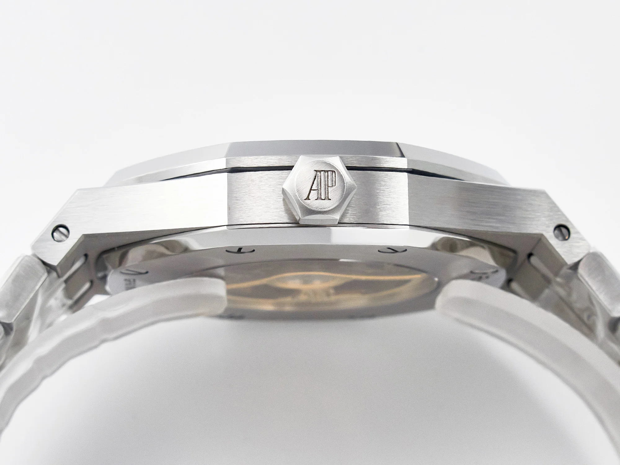 Royal Oak 41mm Skeleton 15407 SS ZF 1:1 Best Edition Skeleton Dial on SS Bracelet A3132