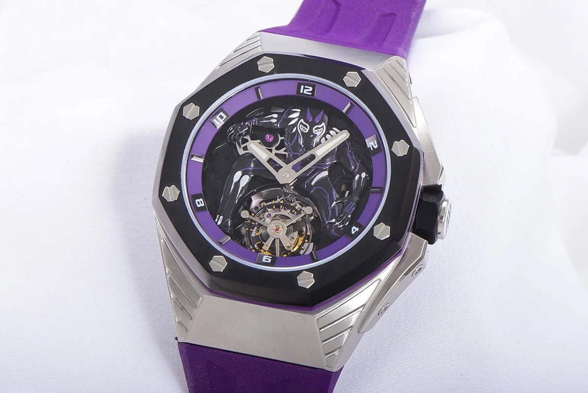 Royal Oak Concept “Black Panther” Flying Tourbillon 26620