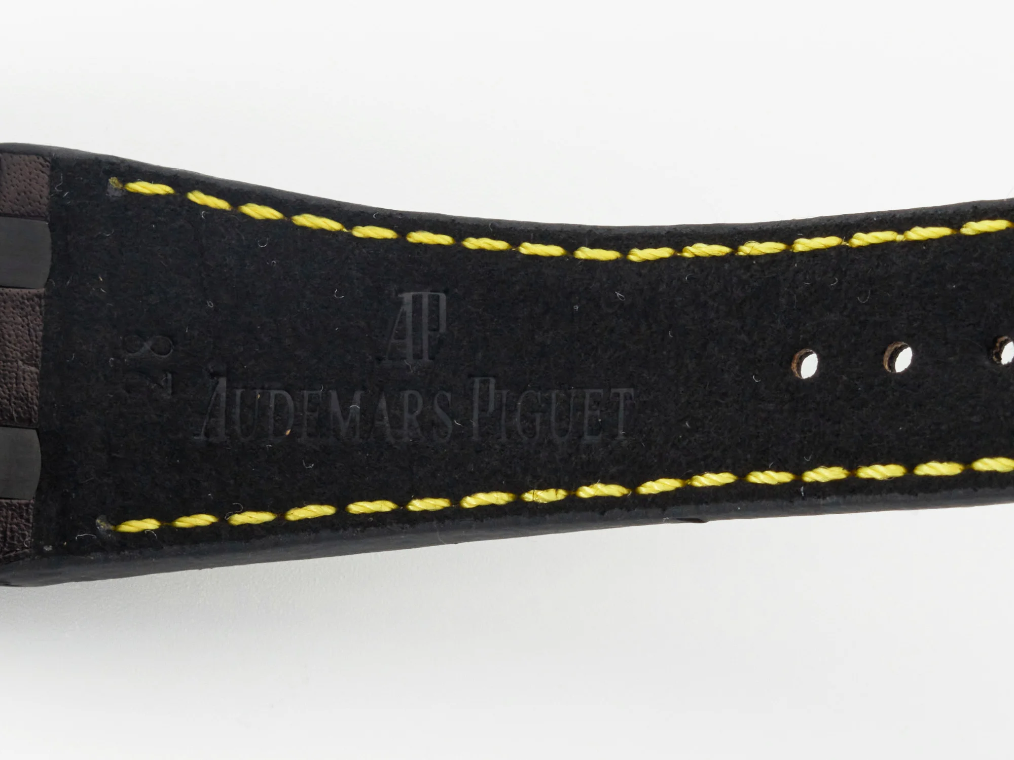 Royal Oak Offshore Bumble Bee Forged Carbon 1:1 JF Best Edition on Leather Strap A7750 w/ Cyclops & DW Mod
