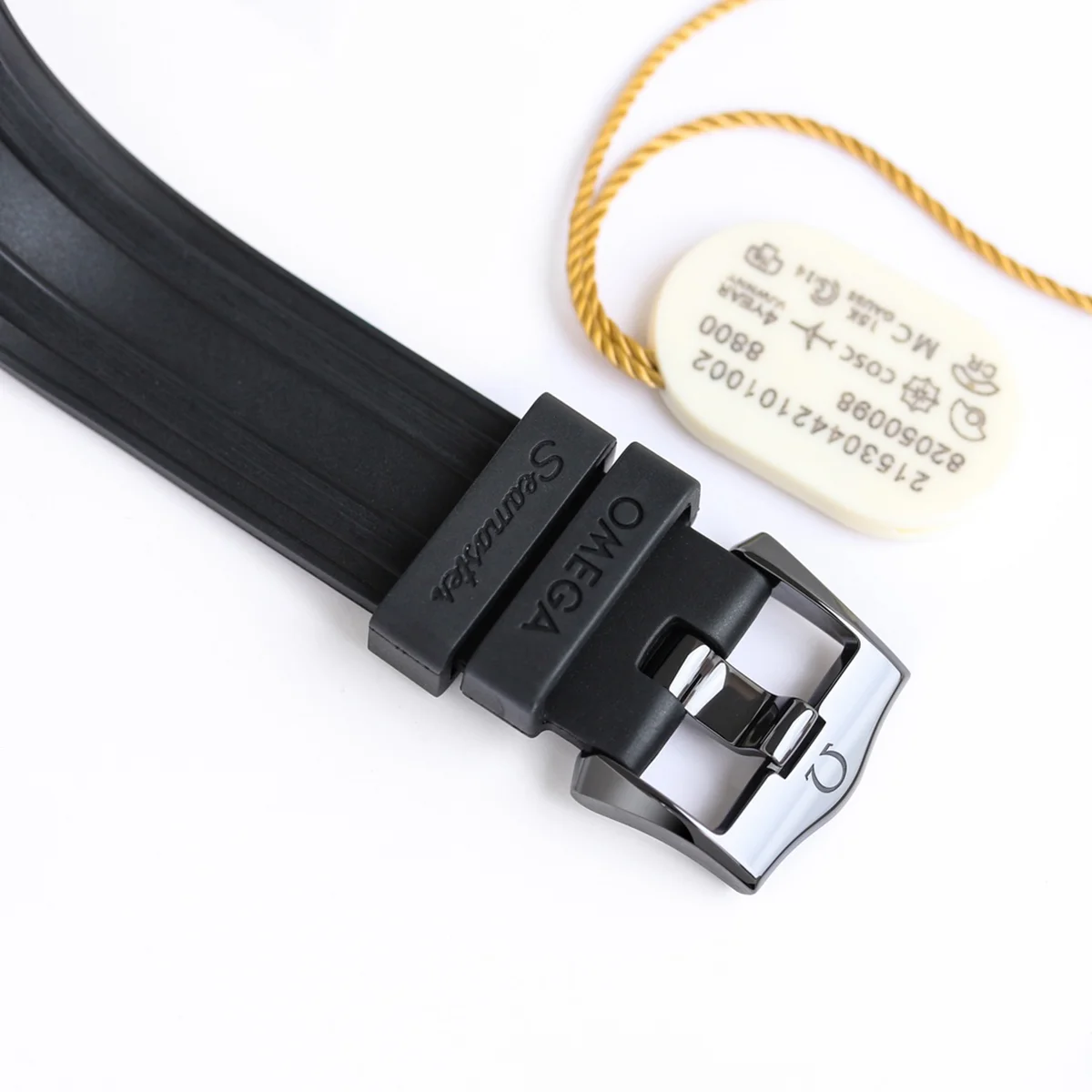 Seamaster Diver 300M Co-Axial Master Chronometer 43.5mm 210.62.44.20.01.001 on Rubber Strap