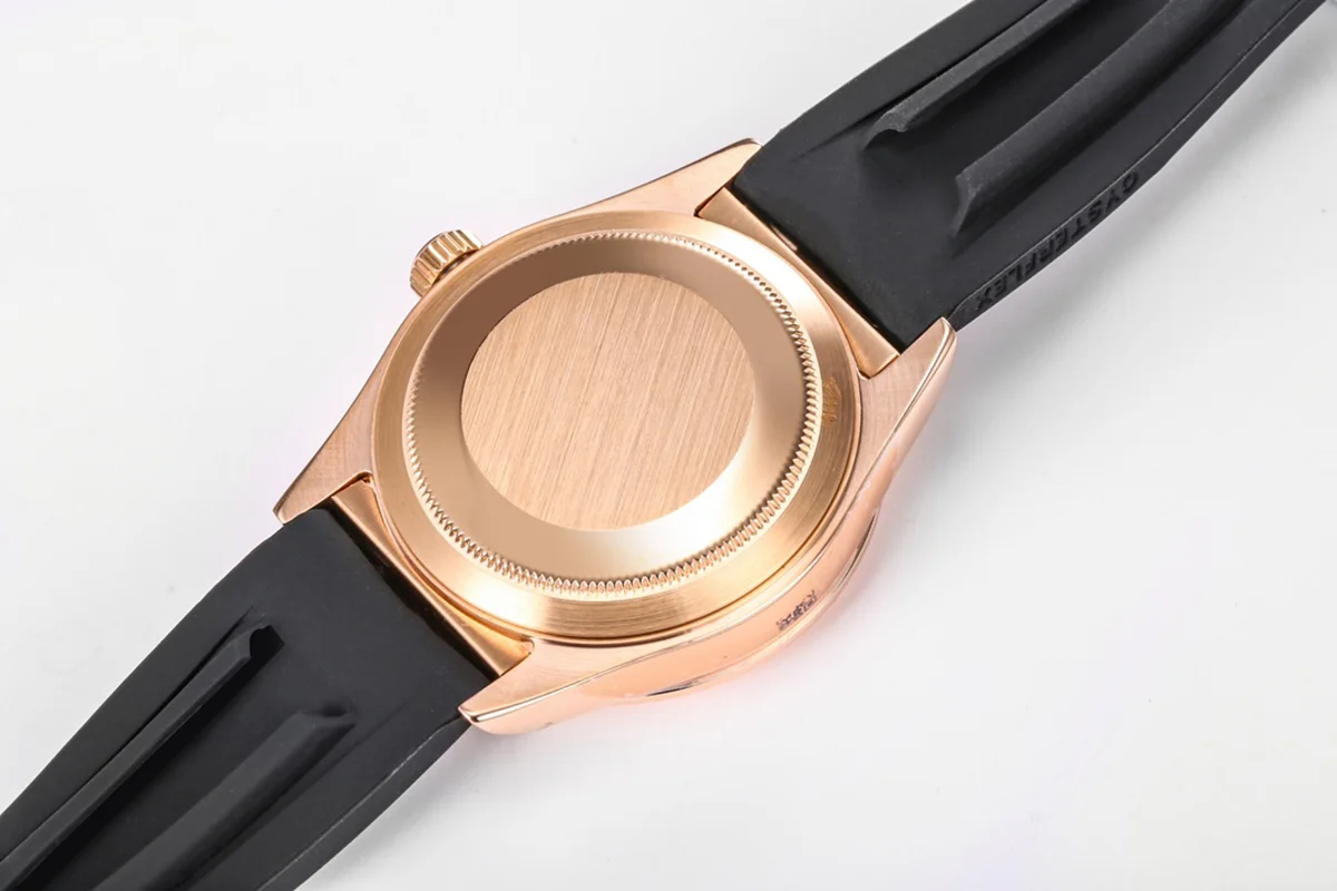 Sky-Dweller 336235 Slate Dial in Everose Gold on Rubber Strap