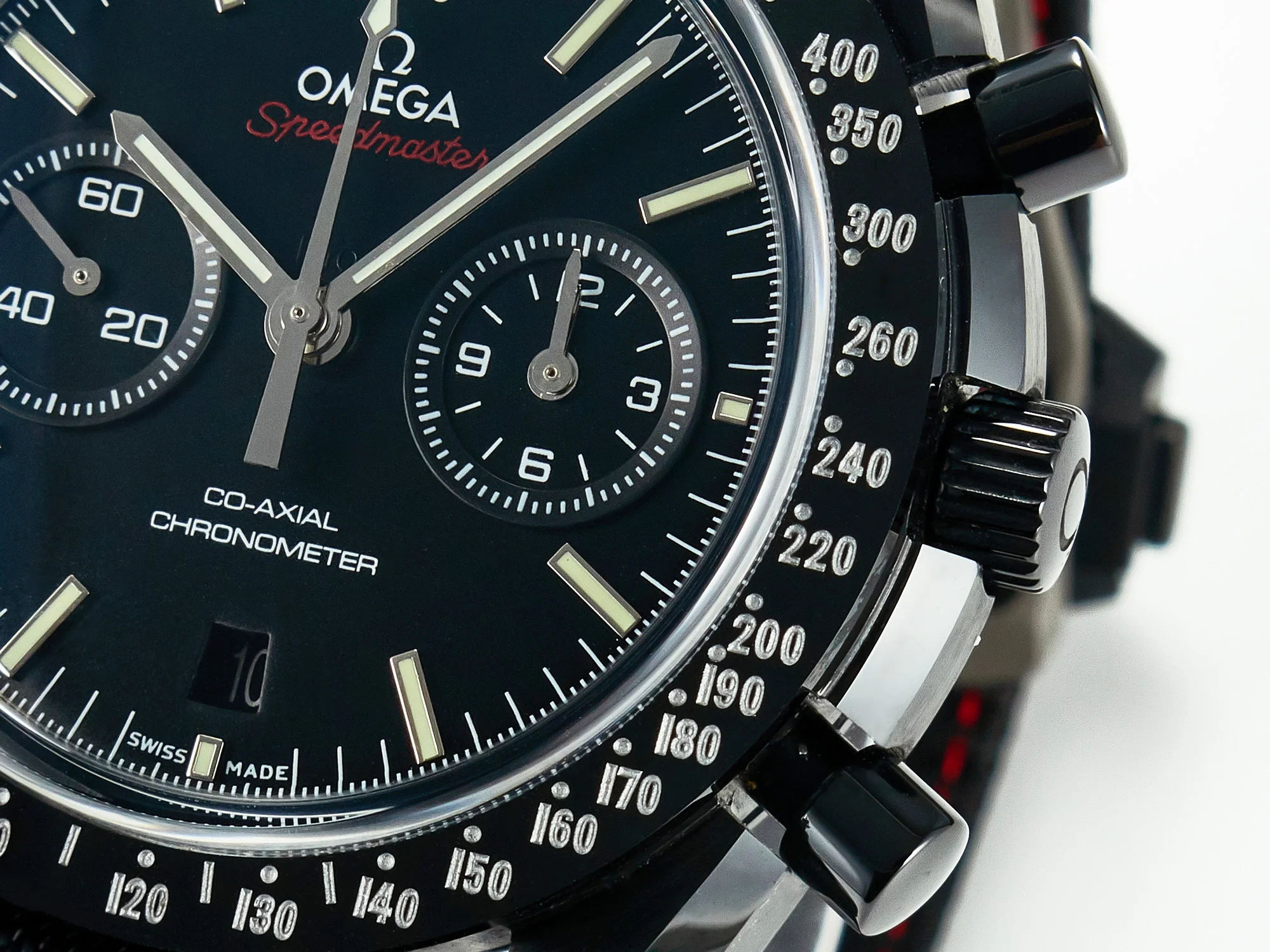 Speedmaster “Dark Side of The Moon” Real Ceramic N1F 1:1 Best Edition on Nylon Strap A9900