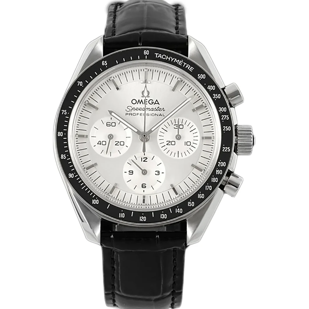 Speedmaster Moonwatch Professional 42mm Canopus Gold™ on Leather Strap
