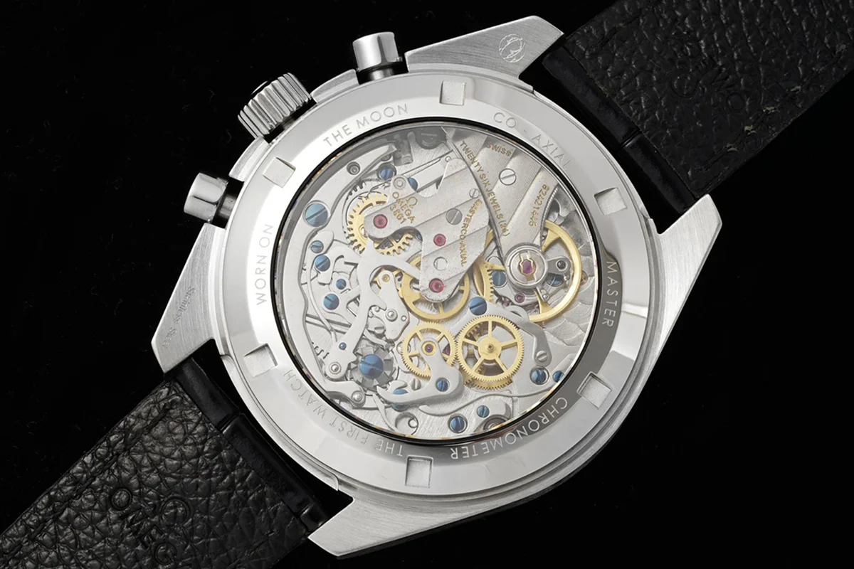 Speedmaster Moonwatch Professional 42mm Canopus Gold™ on Leather Strap