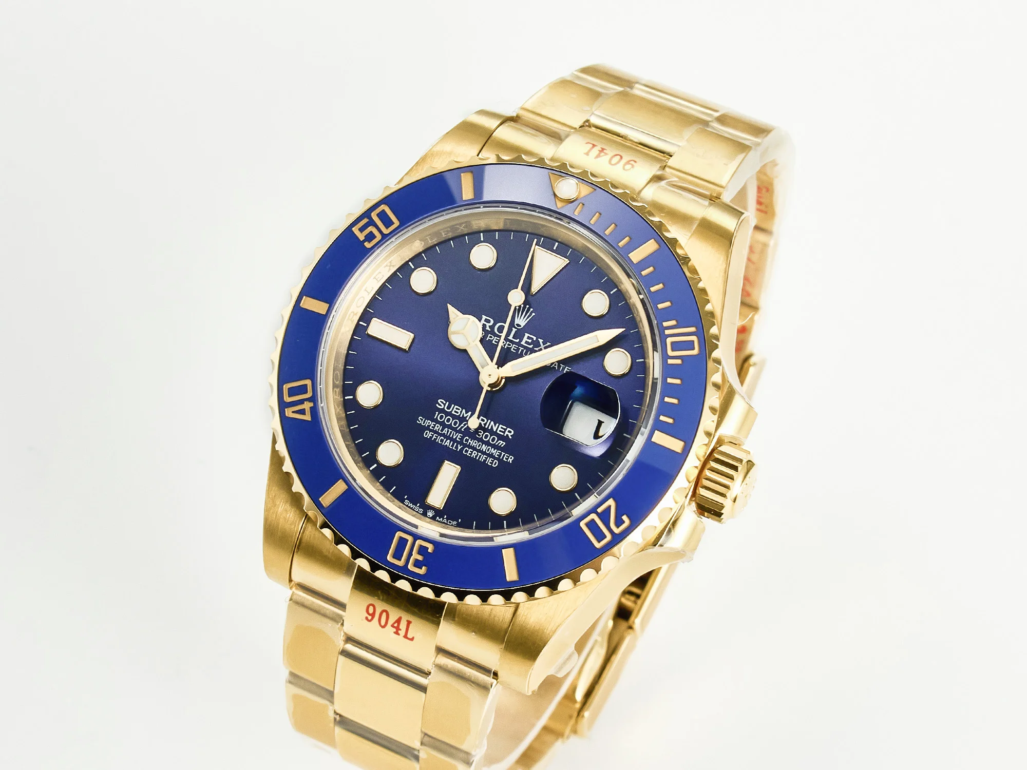Submariner 41mm 126618 LB YG Blue Ceramic 904L Steel VSF 1:1 Best Edition VS3235
