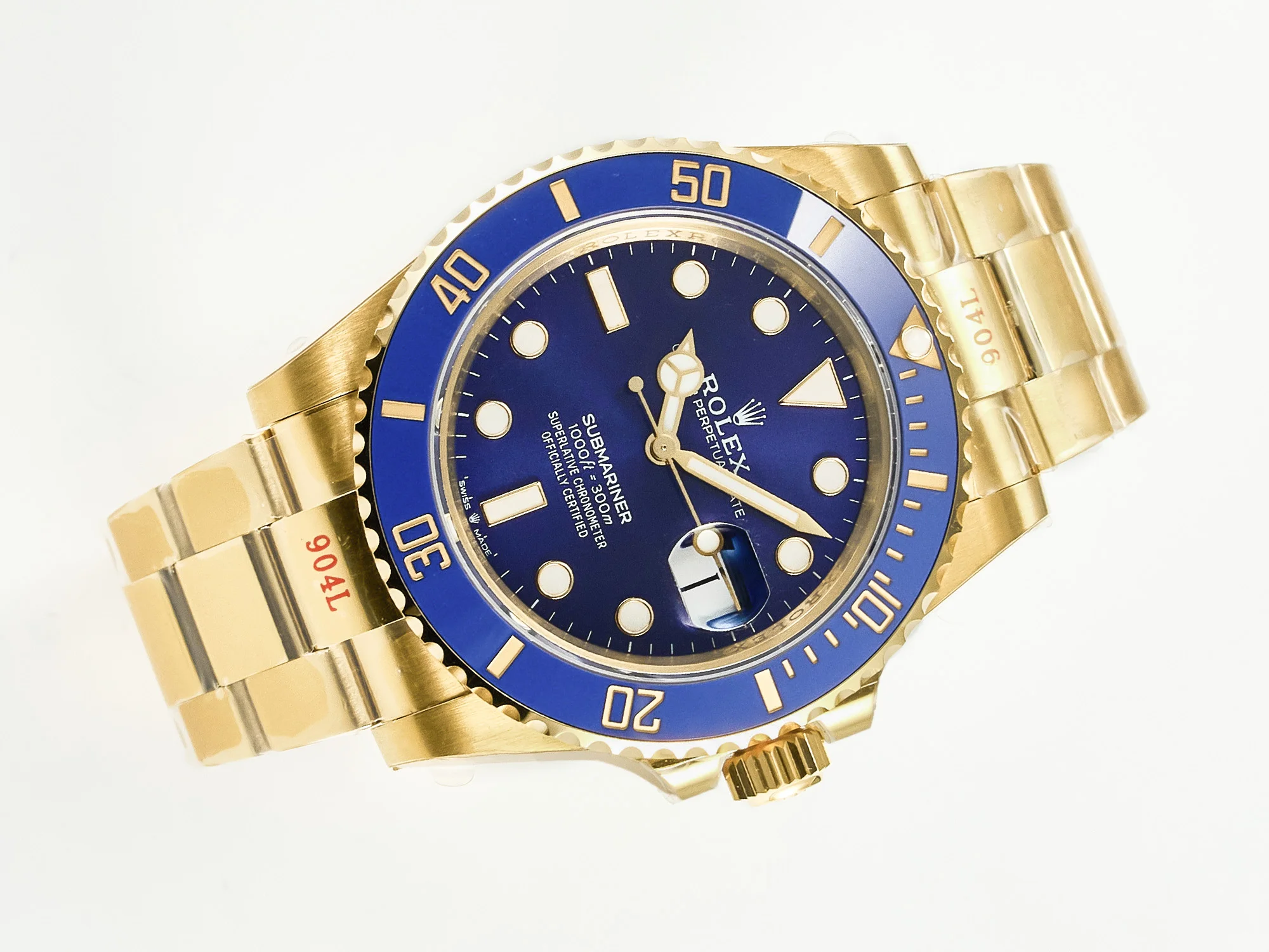 Submariner 41mm 126618 LB YG Blue Ceramic 904L Steel VSF 1:1 Best Edition VS3235