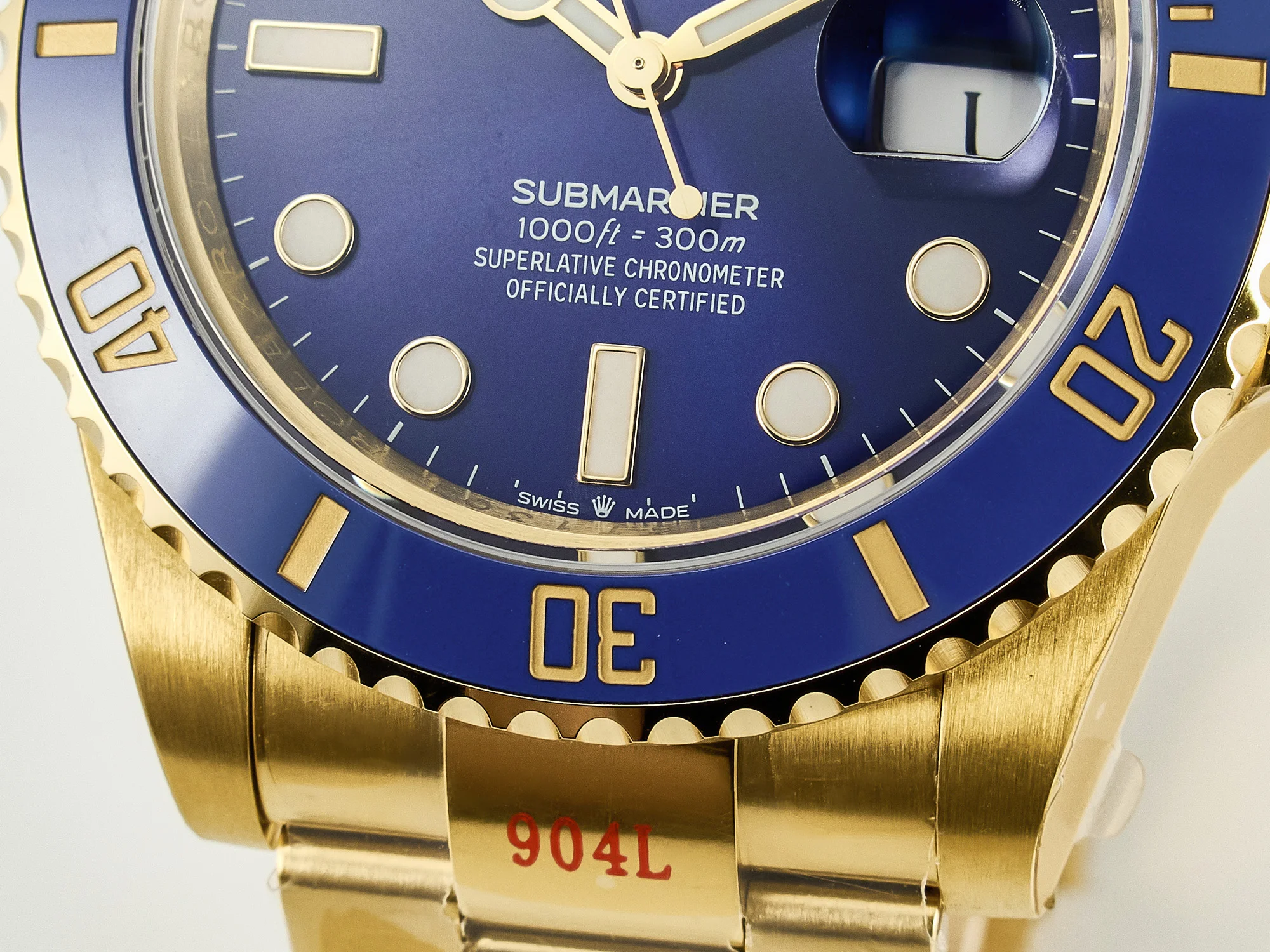 Submariner 41mm 126618 LB YG Blue Ceramic 904L Steel VSF 1:1 Best Edition VS3235