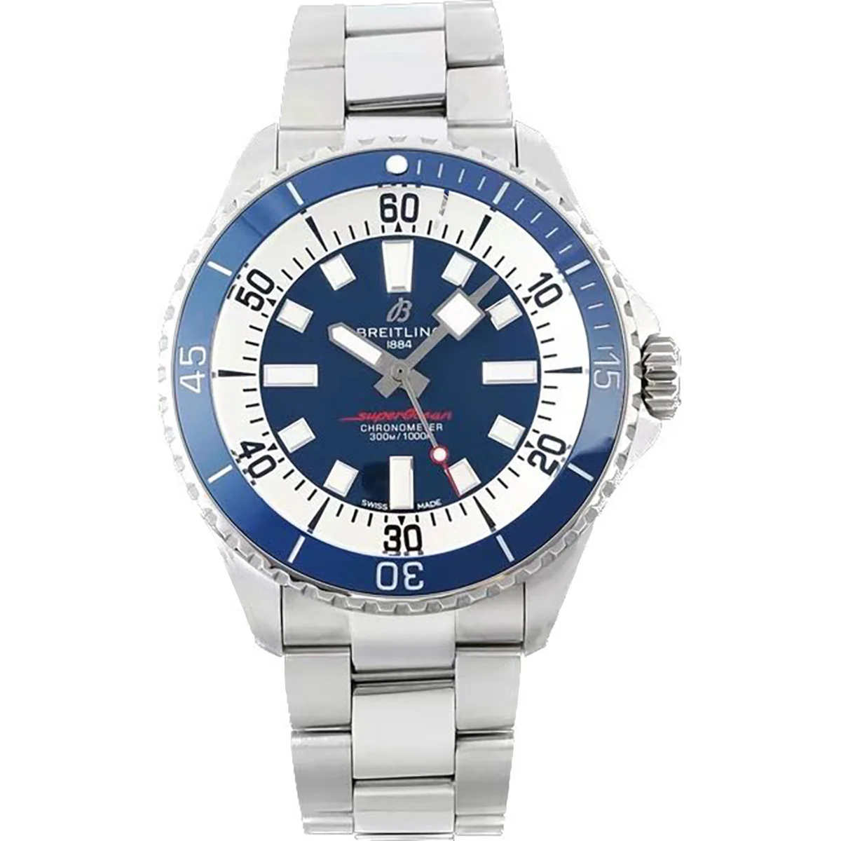 Superocean Automatic 44 Blue Dial with Blue Bezel