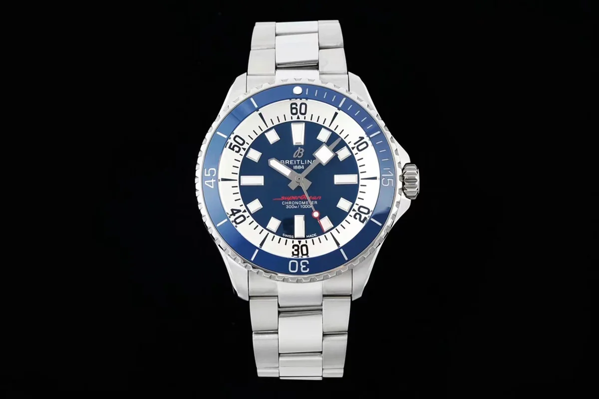 Superocean Automatic 44 Blue Dial with Blue Bezel