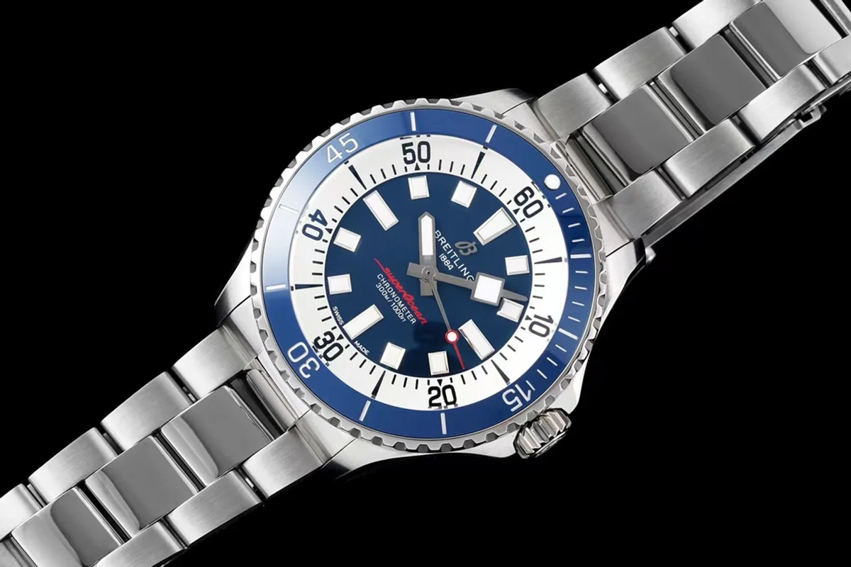 Superocean Automatic 44 Blue Dial with Blue Bezel