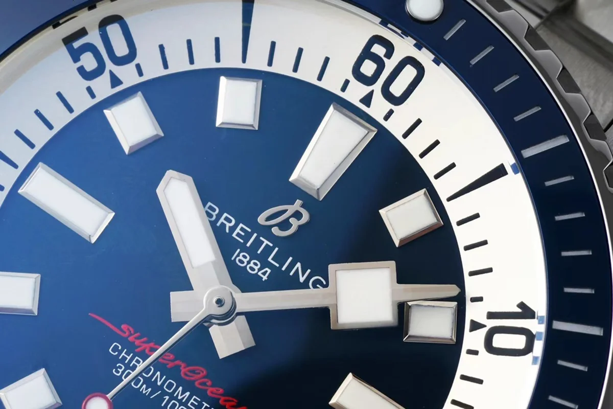 Superocean Automatic 44 Blue Dial with Blue Bezel