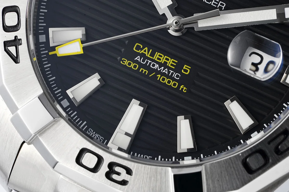 Tag Heuer Aquaracer Caliber 5 Black Dial Ref. WAN2013.BA09
