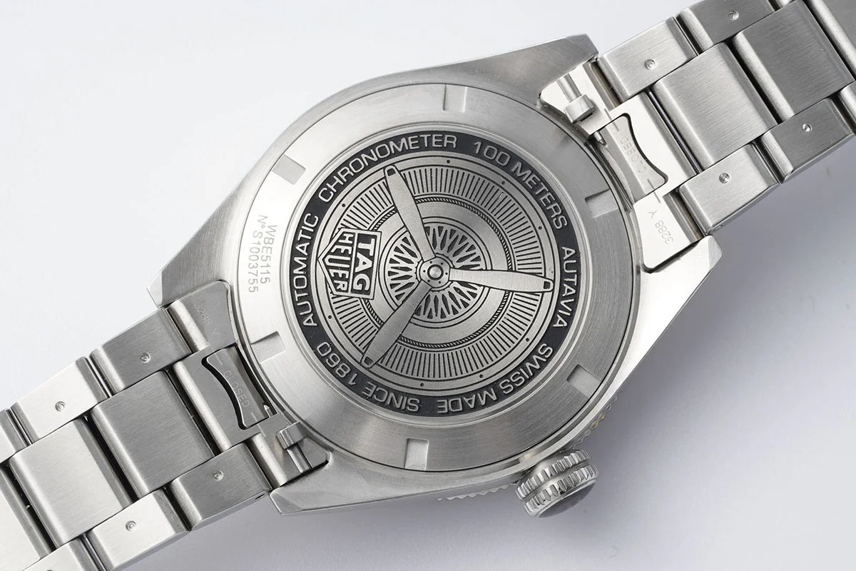 Tag Heuer Autavia Caliber 5 Black Dial with Black Ceramic Bezel