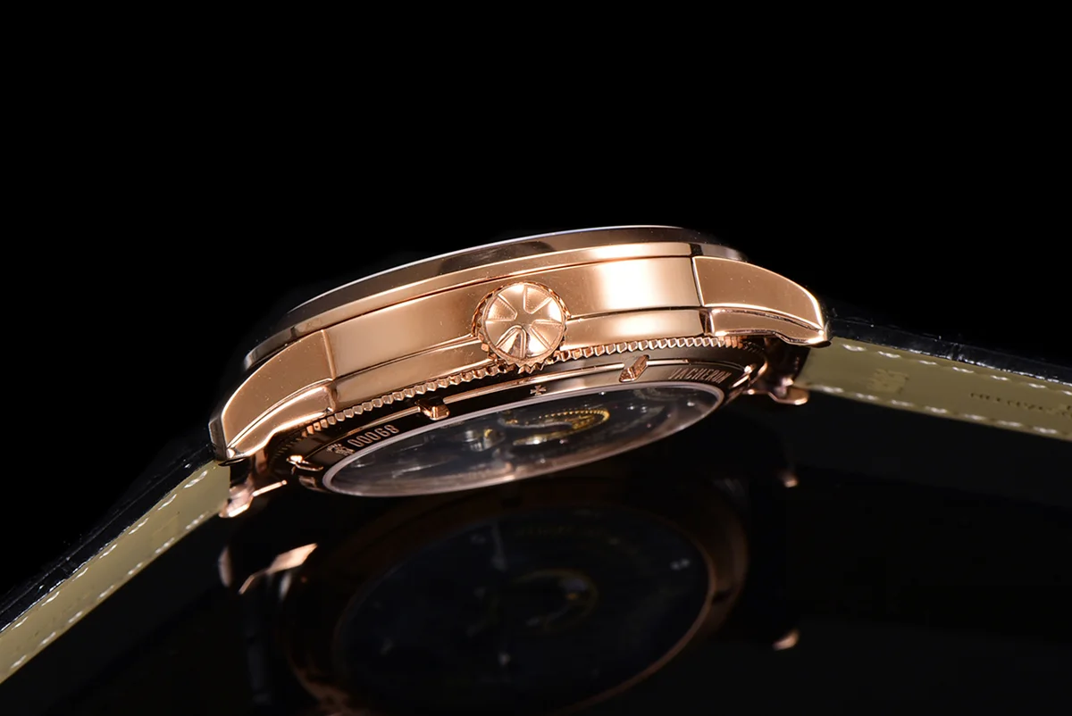 Traditionelle 14-Day Tourbillon White Dial in Rose Gold