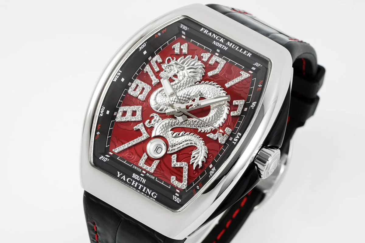 Vanguard Yachting Dragon V45YT Red Dial
