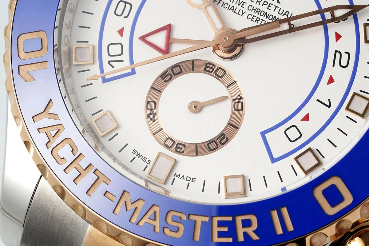 Yacht-Master II 116681 in Everose Rolesor
